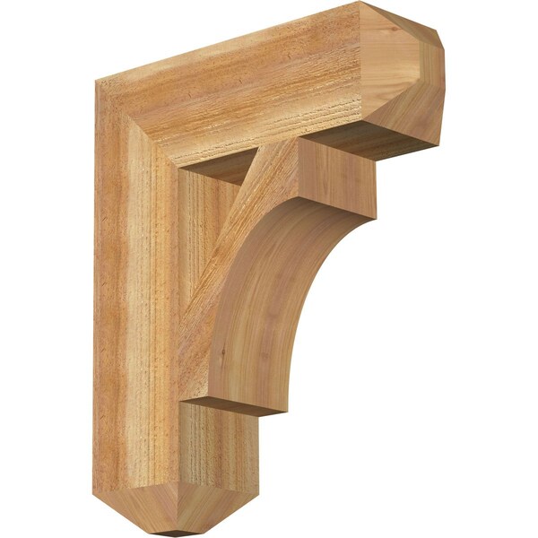 Ekena Millwork Westlake Craftsman Rough Sawn Bracket, Western Red Cedar, 6"W x 20"D x 24"H BKT06X20X24WTL04RWR - main